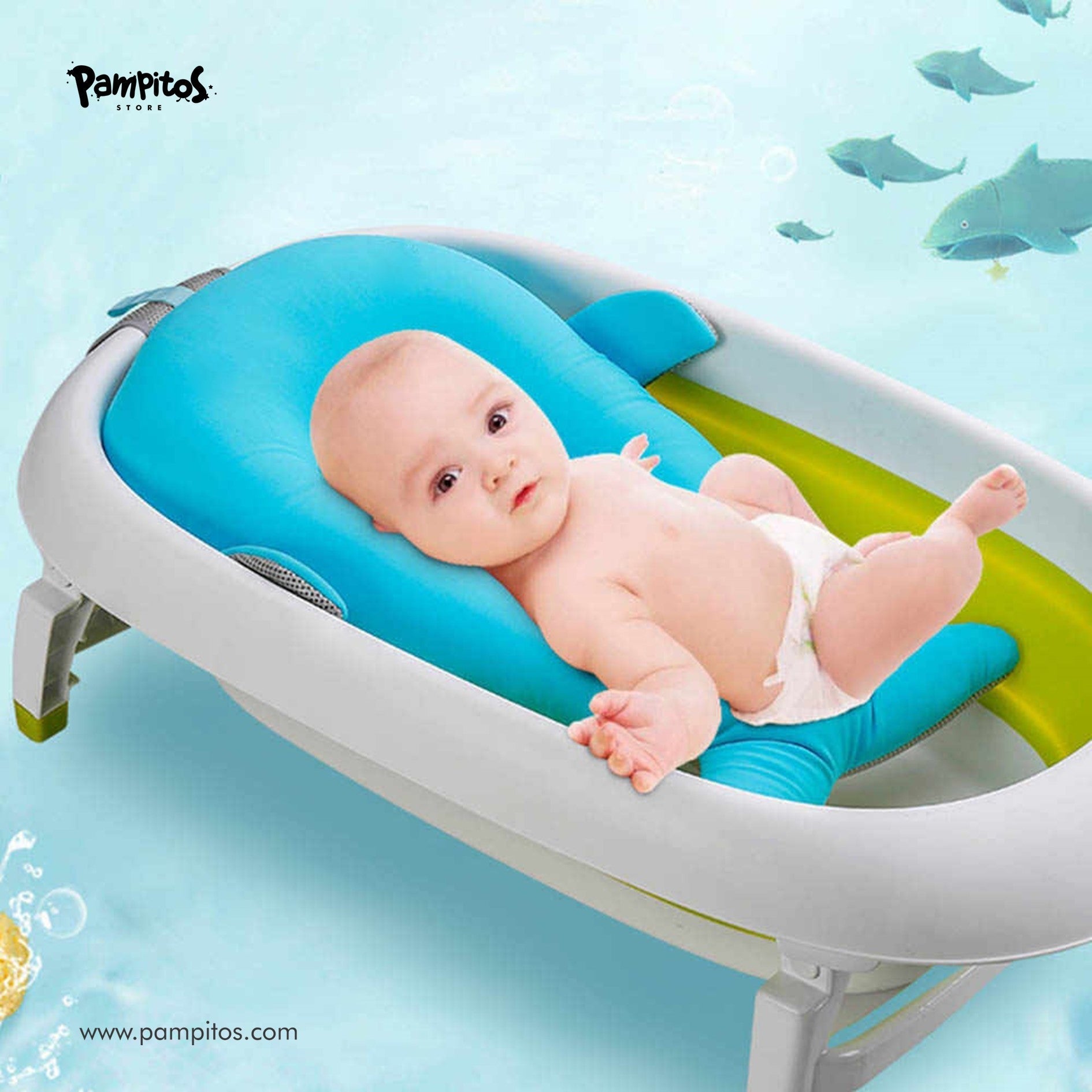Cojín de baño para bebé
