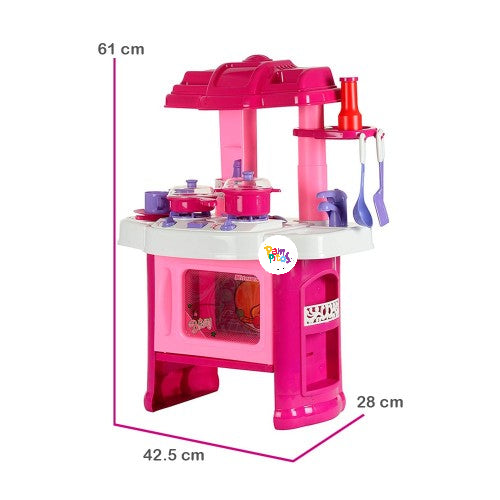 Cocina Infantil Grande Completa Luces Sonidos