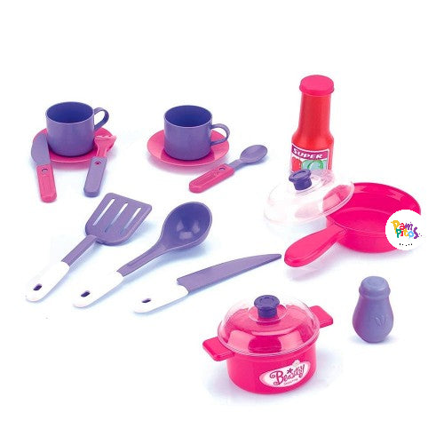 Cocina Infantil Grande Completa Luces Sonidos