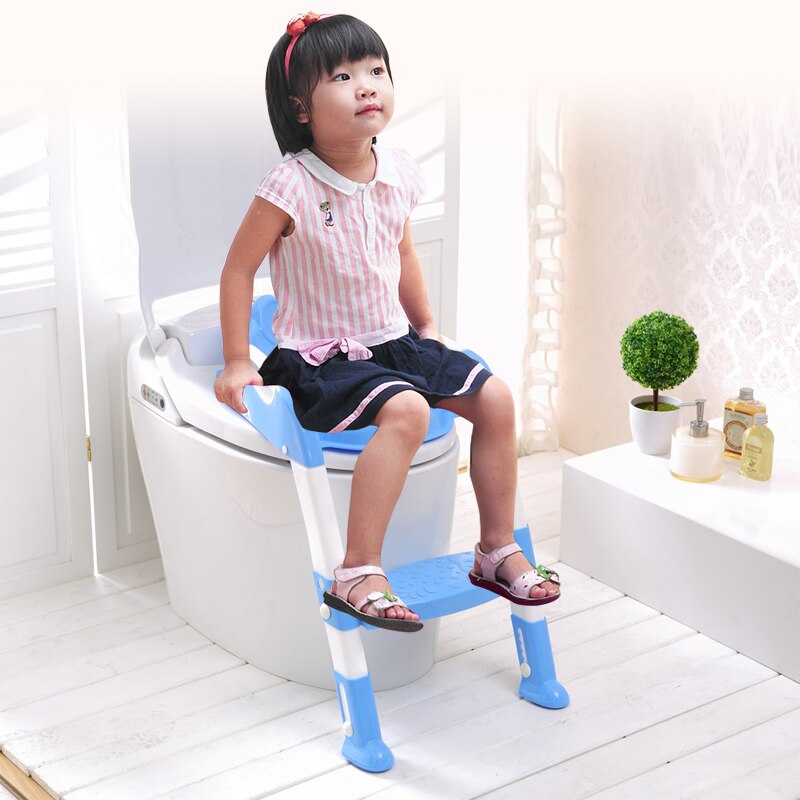 ADAPTADOR DE INODORO CON ESCALERA PARA NIÑOS